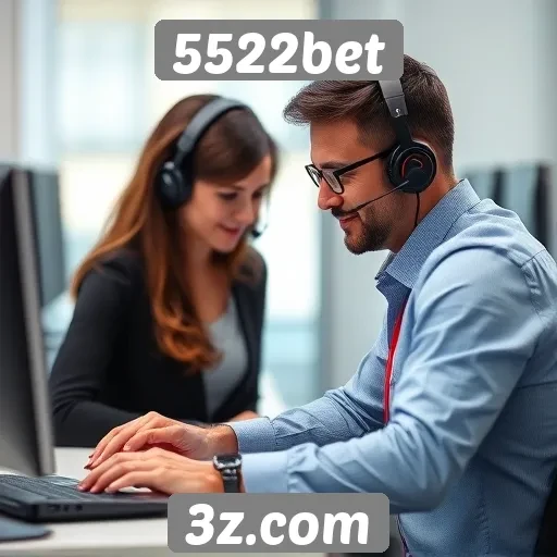 Suporte ao cliente e atendimento no 5522bet
