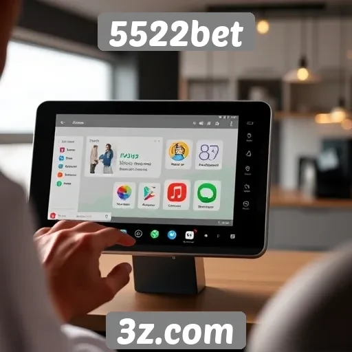 Experiência do usuário no site 5522bet